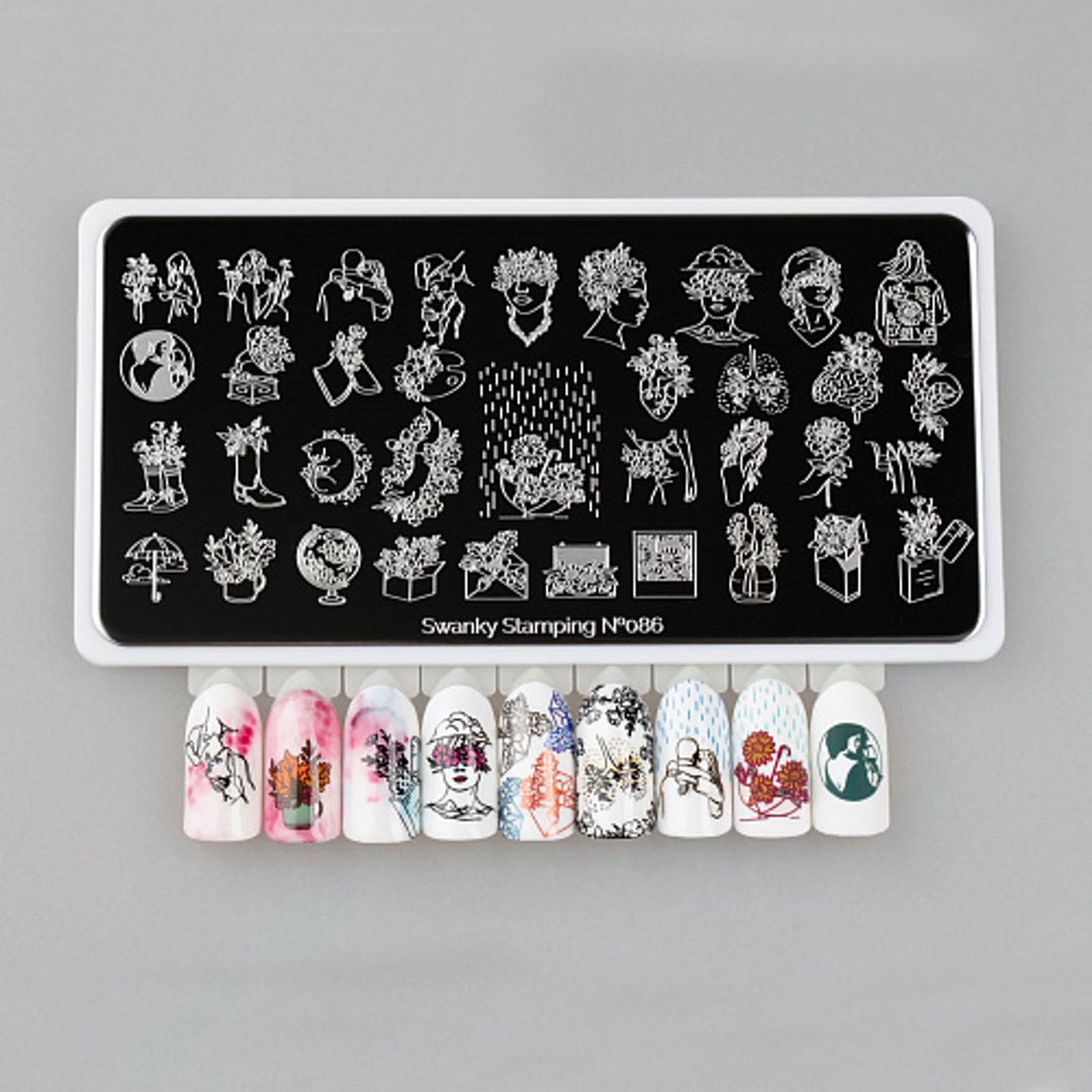 Stempinq üçün plastin Swanky Stamping 086 — Mallar, Bakı