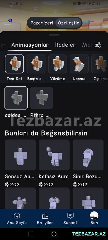 Roblox hesabı üzbəüz ələ verilir güvənlidir — Oyunlar, konsollər və proqramlar, Bakı (3)