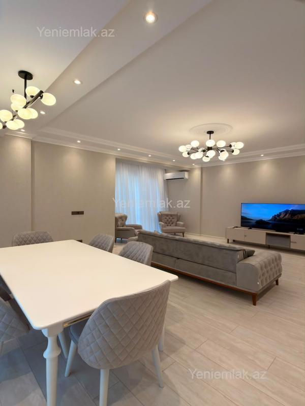 Kirayə 3 otaqlı Bina evi menzil (Yeni tikili), 147 m², Nərimanov rayonu — Mənzil, Bakı (2)