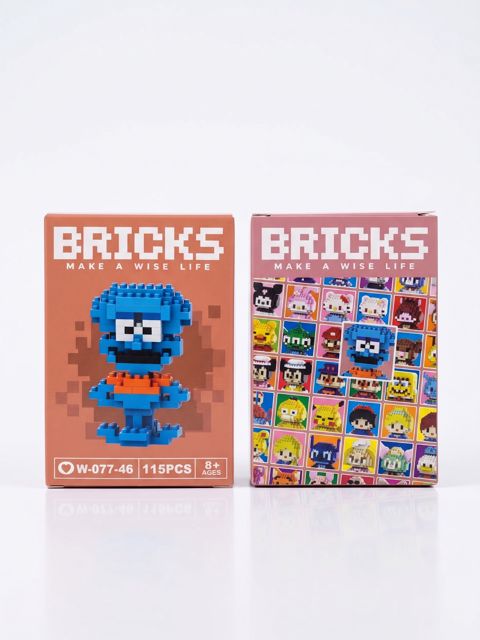 Blok konstruktoru Bricks W-077-46, 8+ yaş, 115 parça, Squidward Tentacles — Bakı
