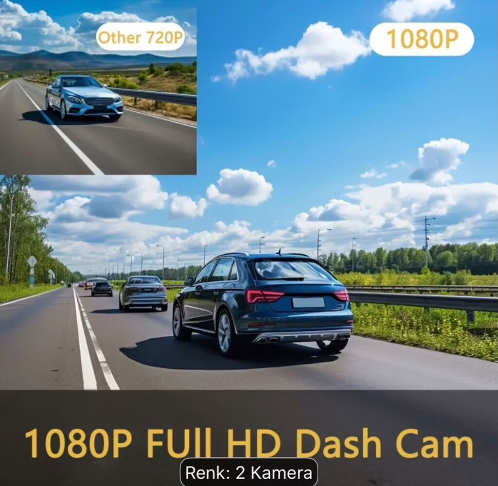 Vidio registatır Foxgod C309 ikikanallı avto‑videoqeydiyyatçı — Video qeydediciləri, Gəncə (6)
