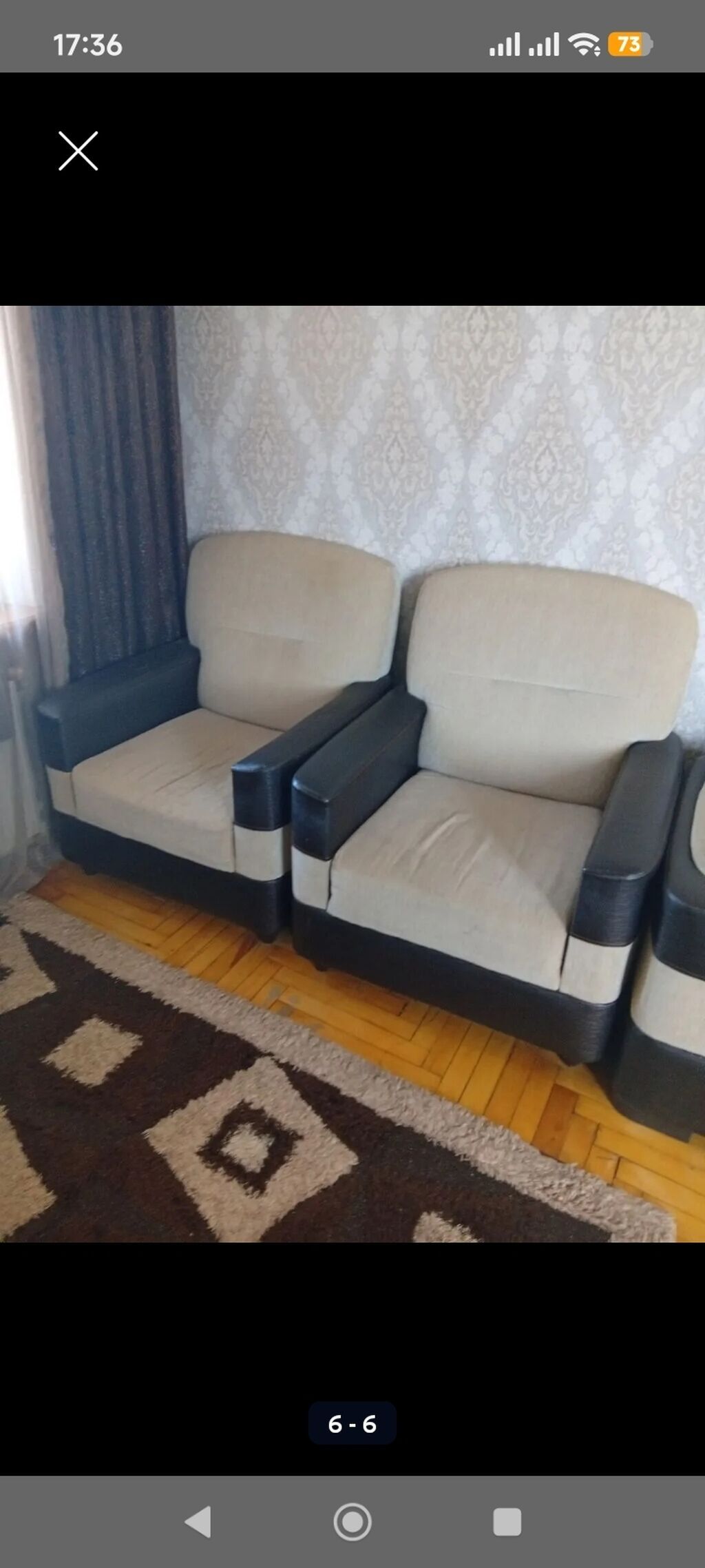 Qonaq otağı üçün yumşaq mebel dəsti.Kilimden - Tərkib: 1 ədəd — Yumşaq mobilya dəstləri, Bakı (3)