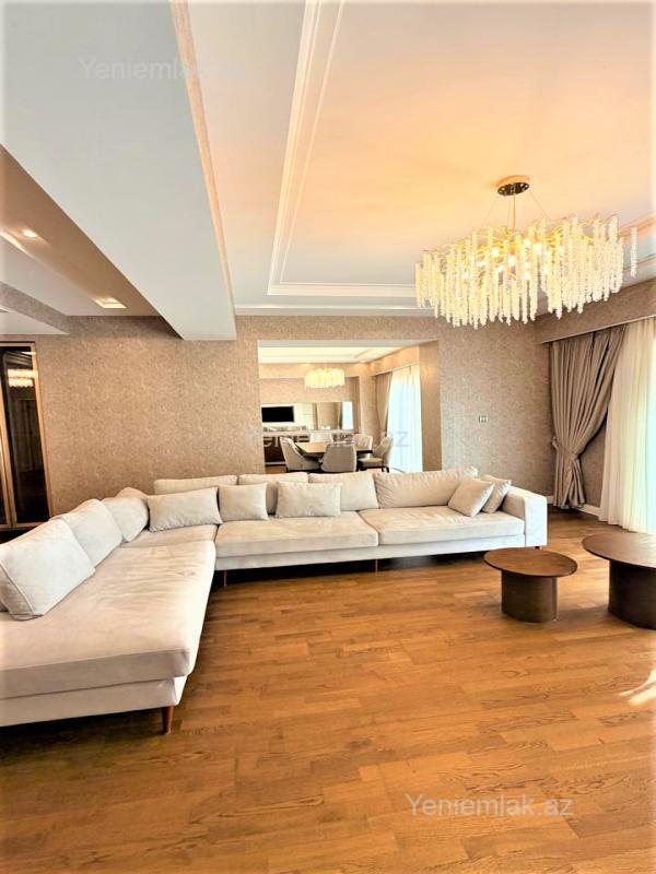 Kirayə 5 otaqlı Bina evi menzil (Yeni tikili), 260 m², Nərimanov rayonu — Mənzil, Bakı (5)
