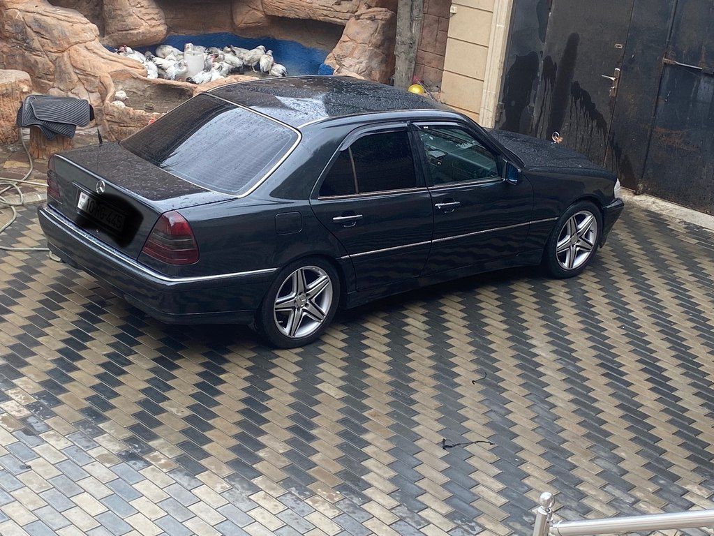Mercedes C 200, 2.0 L, 1995 il, 250 000 km — Avtomobillər, Bakı (9)