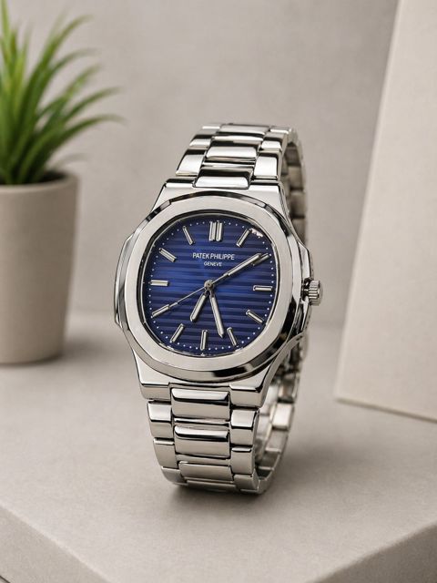 Qol saatı kişilər üçün Classic Blue/Silver — Bakı