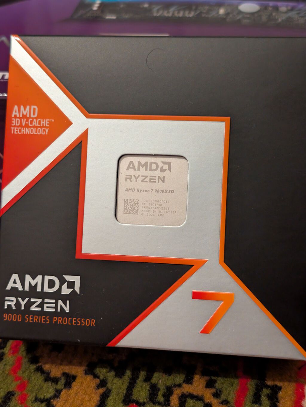 Məhsul: AMD Ryzen 7 9800X3D prosessor + ASRock X870E Nova Wıfı ana — Digər, Bakı (2)