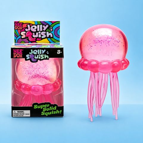Antistress oyuncaq Nee Doh Jelly Squishy, silikon, çəhrayı, 3+ yaş — Bakı