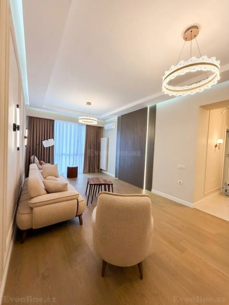 Kirayə verilir 2 otaqlı Mənzil Yeni tikili 70 m² Bakı, Nərimanov r., Bakmil m — Mənzil, Bakı