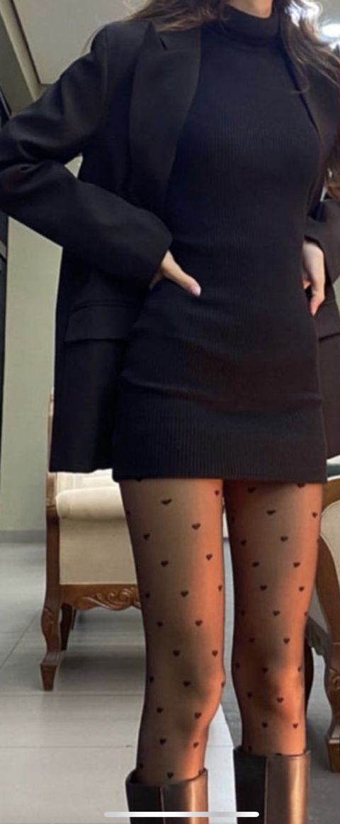 Ürək detayli kapron kalqotka, 15 den, ölçü One size — Bakı