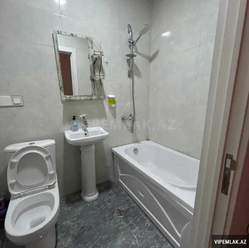 Yasamal rayonunda 2 otaqlı Yeni tikili Kirayə verilir, 60 m² — Mənzil, Bakı (6)