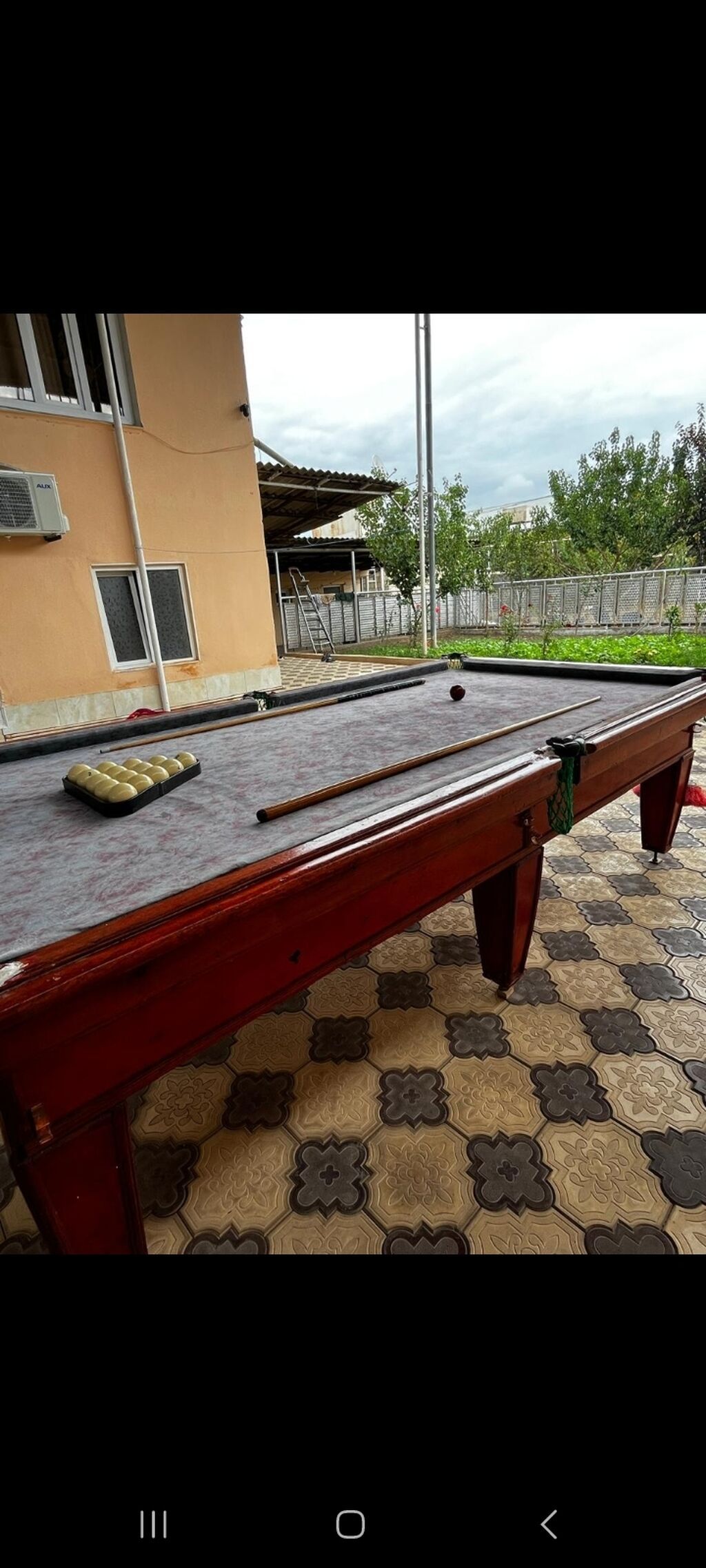 Eni 2m uzunu 2.90sm qiymet 300azn ünvan:Şəmkir (7670) — Bilyard və bouling, Şəmkir (2)