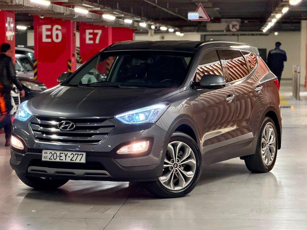 Hyundai Santa Fe, 2.0 L, 2014 il, 228 900 km 20-EY-277 — Avtomobillər, Gəncə (2)