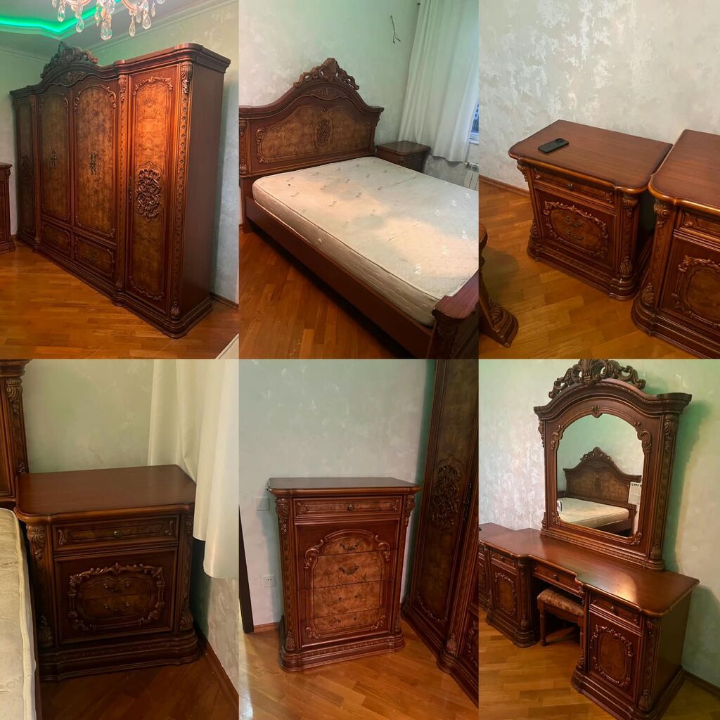 Yataq otağı mebeli 1000azn. Unvan Yeni Yasamal Nigaz — Yataq otağı mobilya dəstləri, Qobu