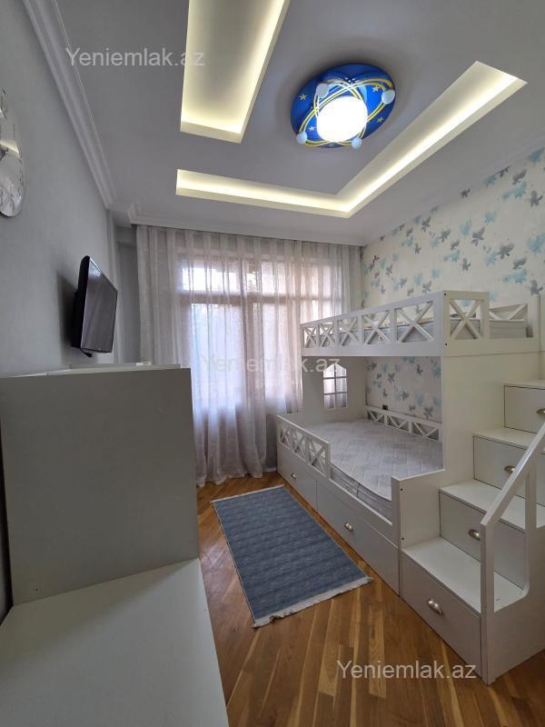 Kirayə 3 otaqlı Bina evi menzil (Yeni tikili), 140 m², Nəsimi rayonu — Mənzil, Bakı (4)