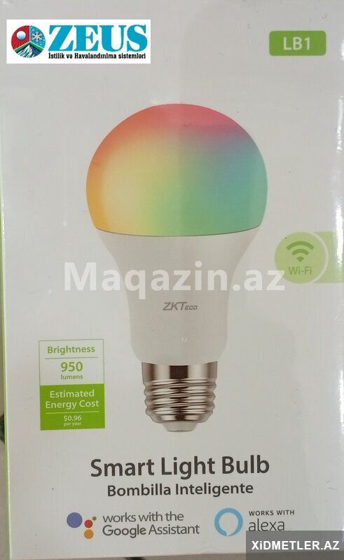 Wi-Fi Smart İşıq Lb1 Zkteco — Elektronika, Bakı (3)
