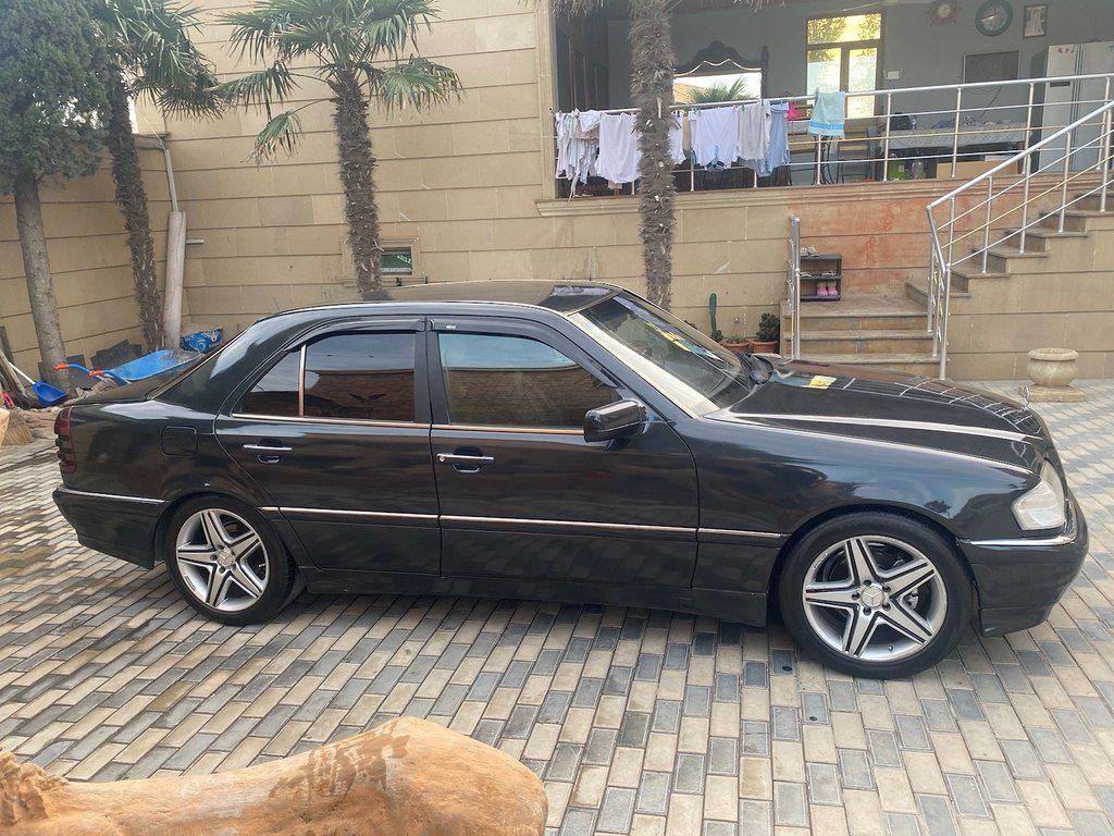 Mercedes C 200, 2.0 L, 1995 il, 250 000 km — Avtomobillər, Bakı (11)