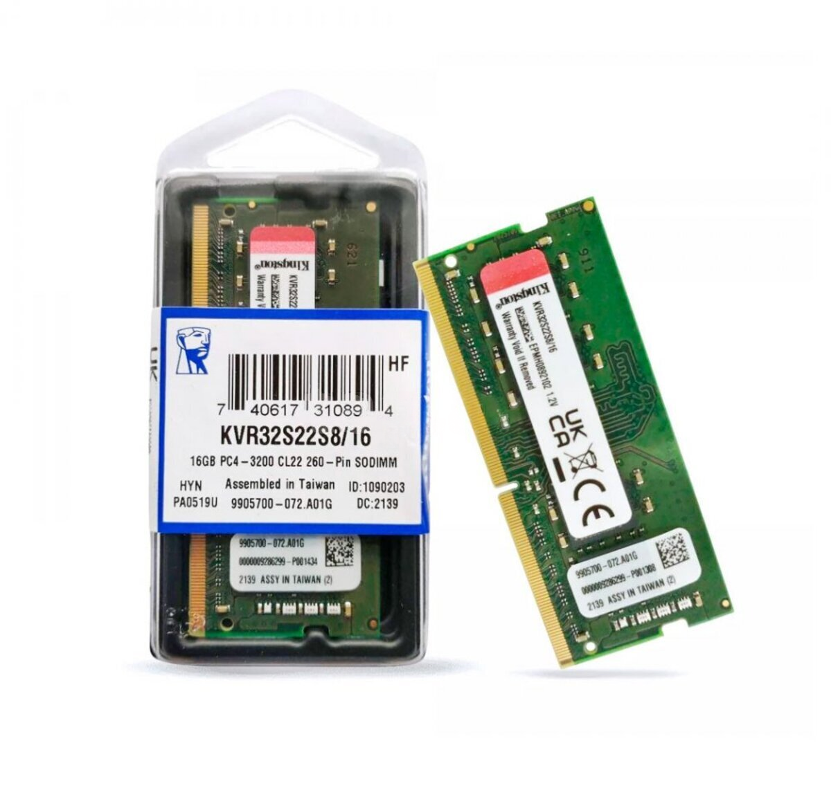 RAM Kingston 16GB DDR4 3200MHz So-dımm — Operativ yaddaş, Bakı