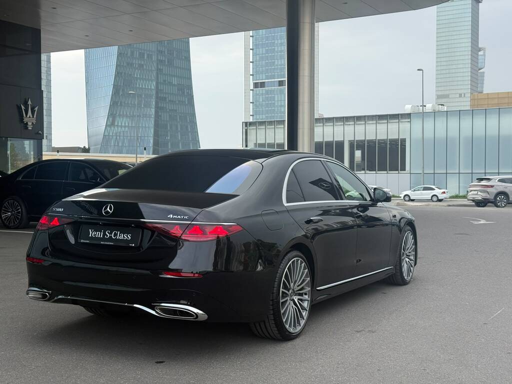 Mercedes S 500 4MATIC, 3.0 L, 2026 il, yeni — Avtomobillər, Bakı (6)