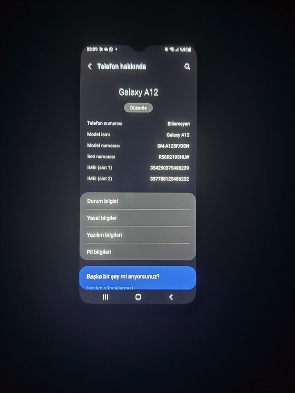 Samsung Galaxy A12, 32 GB, rəng - Qırmızı, İki sim kartlı — Samsung, Bakı
