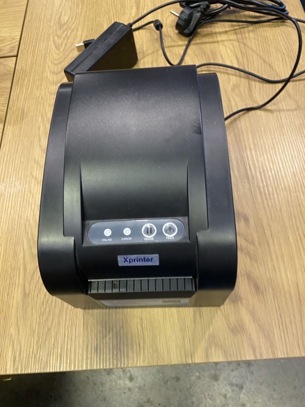 Xprinter XP-350B termal barkod printeri - Növ: Termal etiket/barkod — Kassa avadanlığı, Bakı (2)