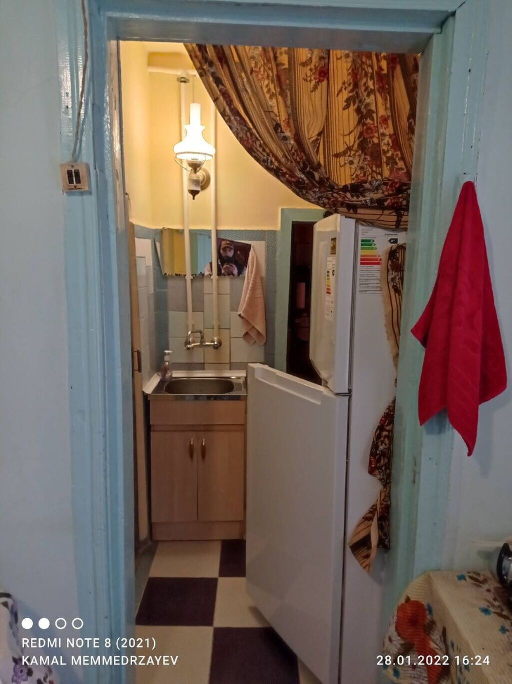 3 otaqlı, 65 kv. m, Kredit yoxdur, Orta təmir — Ev, villa, Saatlı (10)