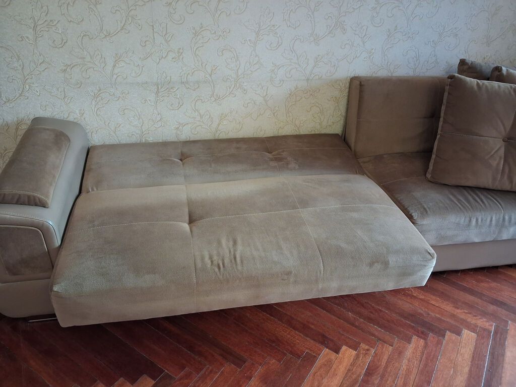 Açılan divan, bazalı, təzə kimidir, çox az istifadə olunub — Divanlər, Bakı (3)