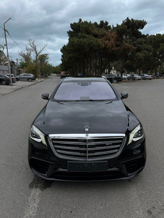 Mercedes S 63 AMG 4MATIC+, 4.0 L, 2018 il, 150 000 km — Avtomobillər, Bakı (2)