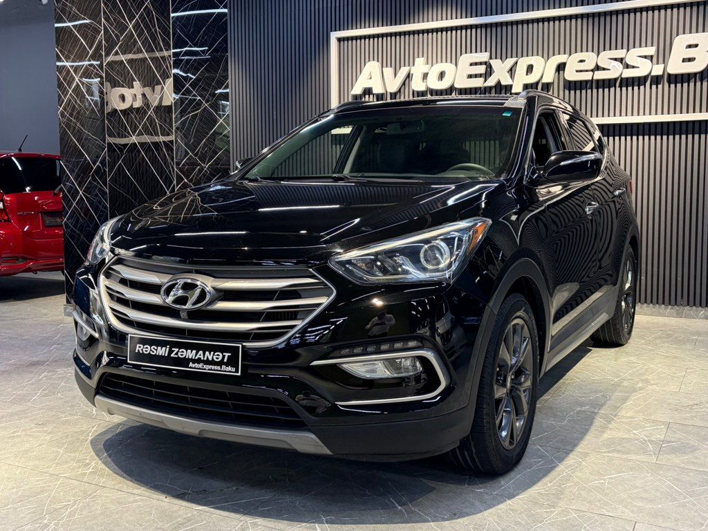 Hyundai Santa Fe, 2.0 L, 2018 il, 114 000 km — Avtomobillər, Bakı (10)