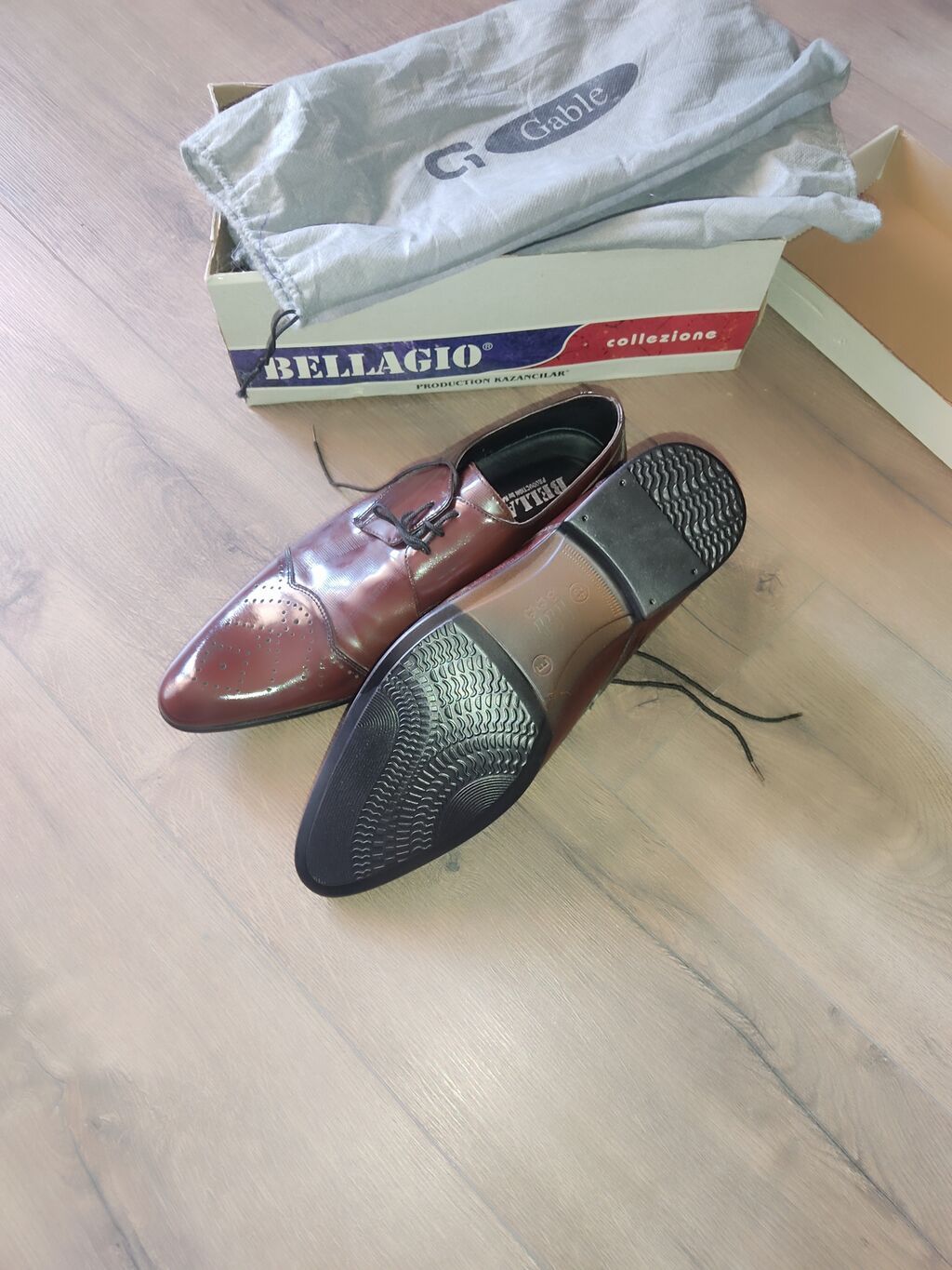 Bellagio Collezione klassik kişi ayaqqabıları - Model: Şnürlü, zərif — Ayakkabılar, Bakı (4)