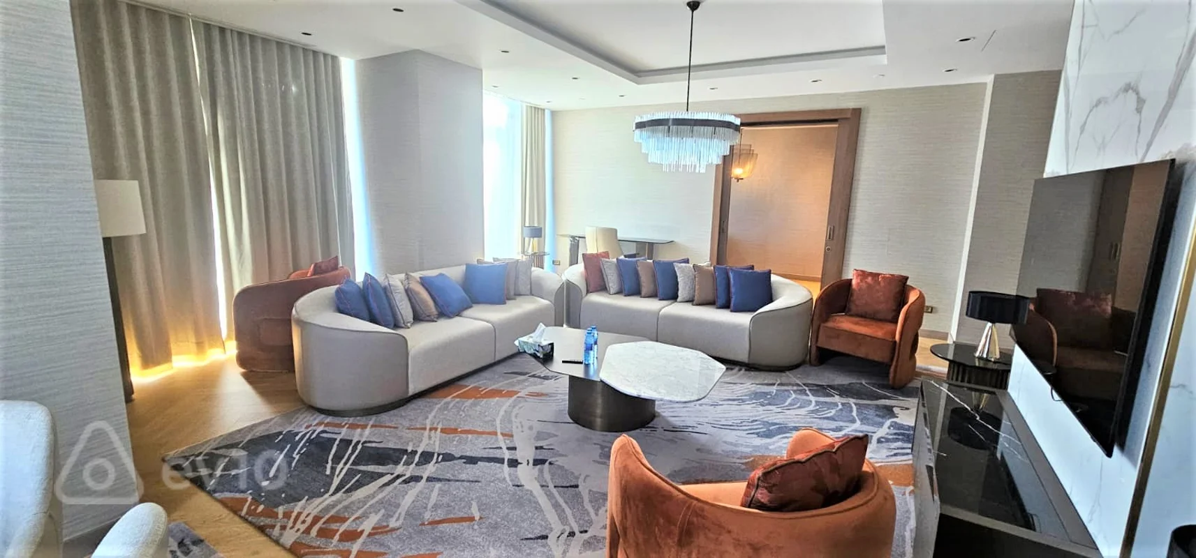 4 otaqlı mənzil, 220 m², Yusif Səfərov prospekti — kirayə — Mənzil, Bakı (3)