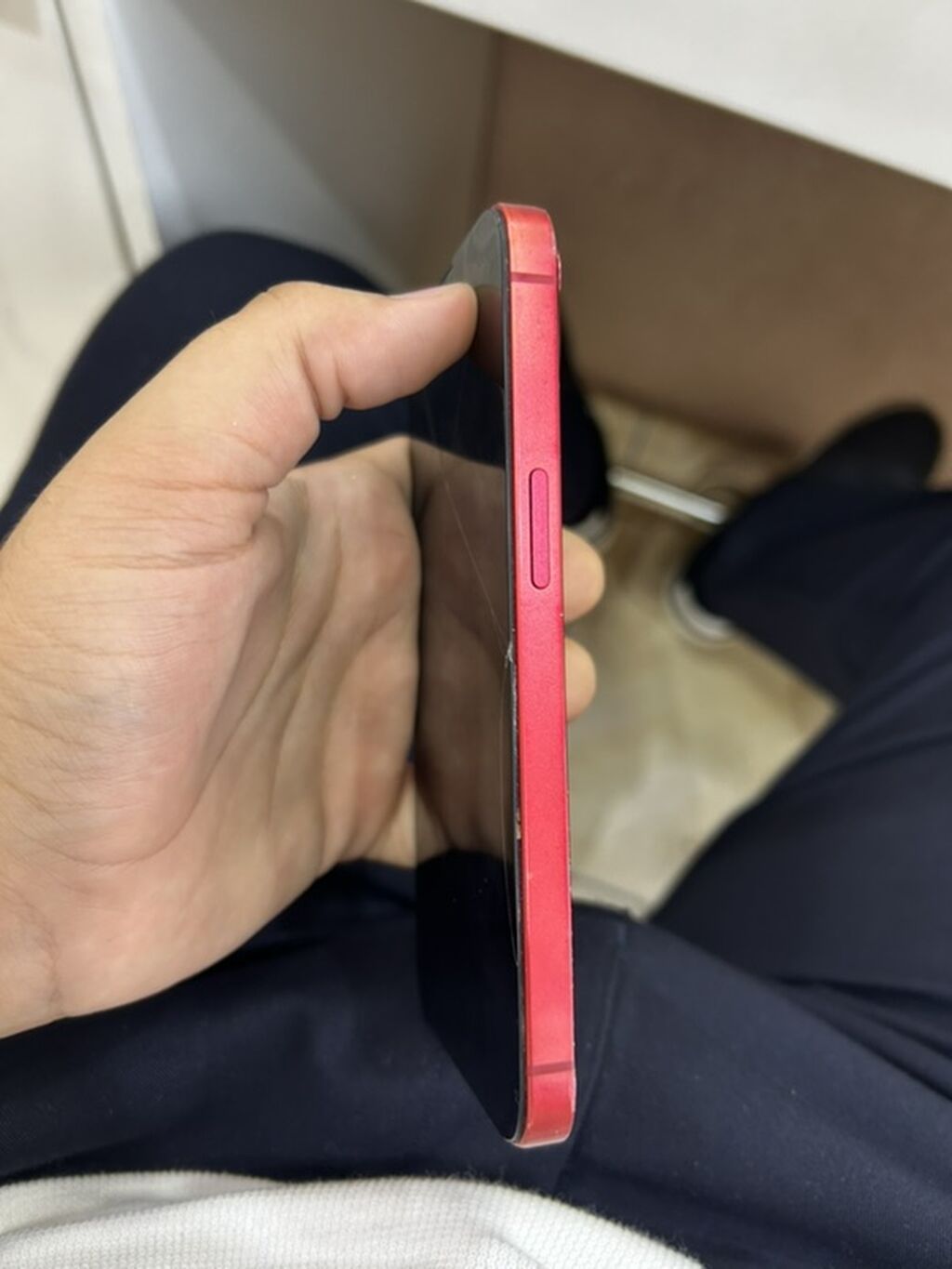 IPhone 13, 256 GB, Qırmızı, Barmaq izi, Simsiz şarj, Face ID — Apple iPhone, Bakı (3)