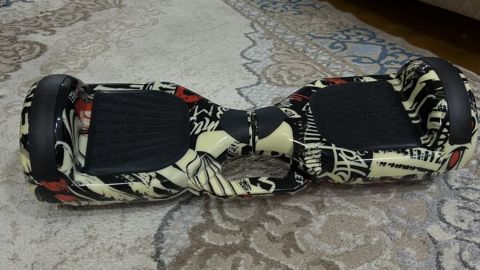 Qrafiti dizaynlı hoverboard (self-balance scooter) - Təkər ölçüsü — Güzdək