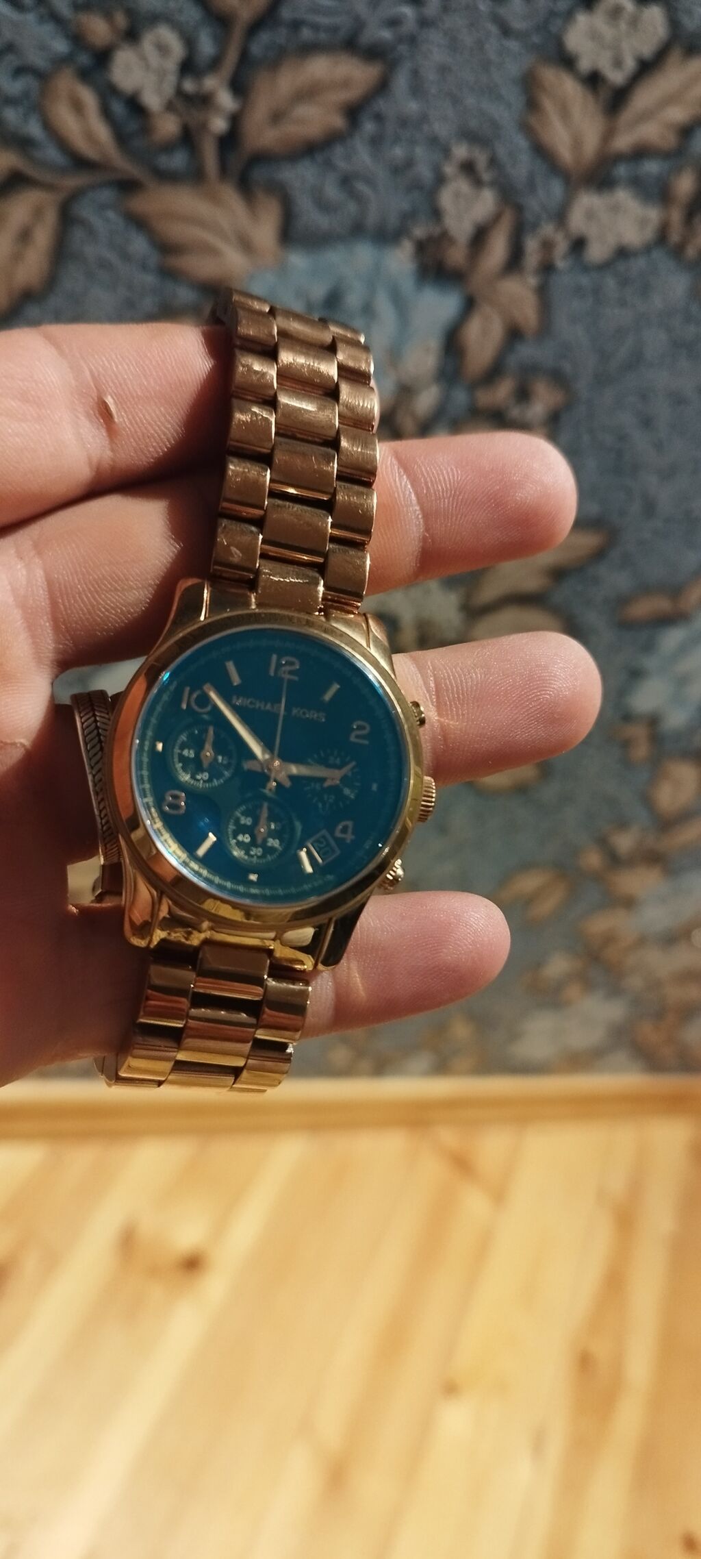 Michael Kors MK-5940 kişi/qadın qol saatı - Korpus və qolbaq — Qol saatları, Bakı (3)