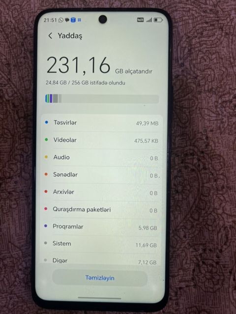 Honor 256 GB, rəng - Qara — Bakı