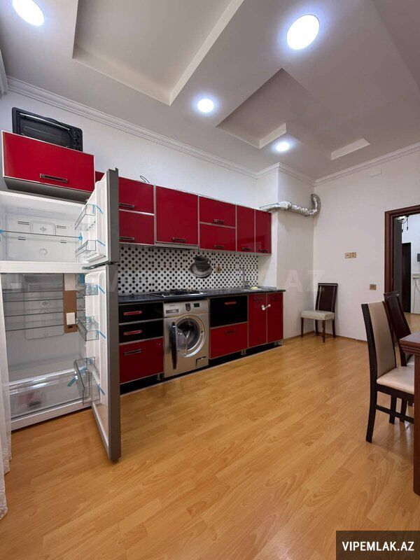 Nərimanov rayonunda 2 otaqlı Yeni tikili Kirayə verilir, 100 m² — Mənzil, Bakı (5)