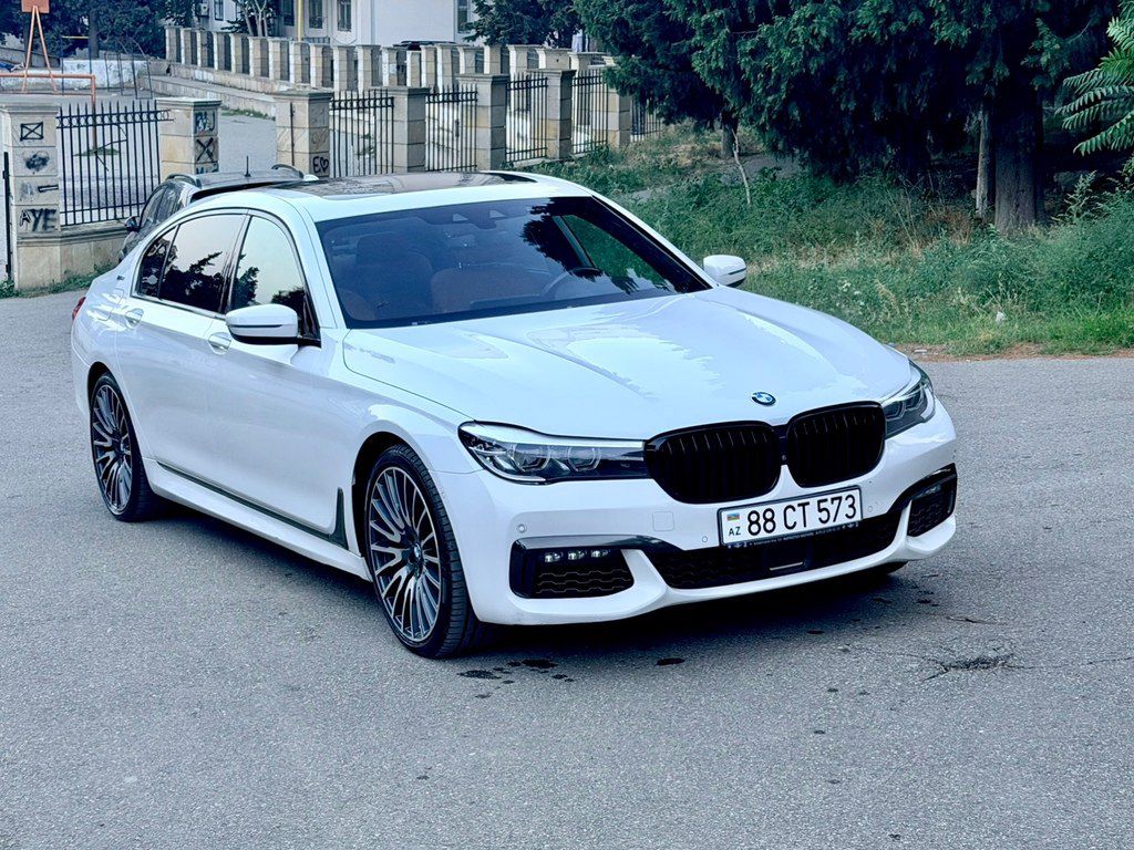 BMW 740, 2.0 L, 9.2 kWh, 2019 il, 137 000 km — Avtomobillər, Bakı (6)