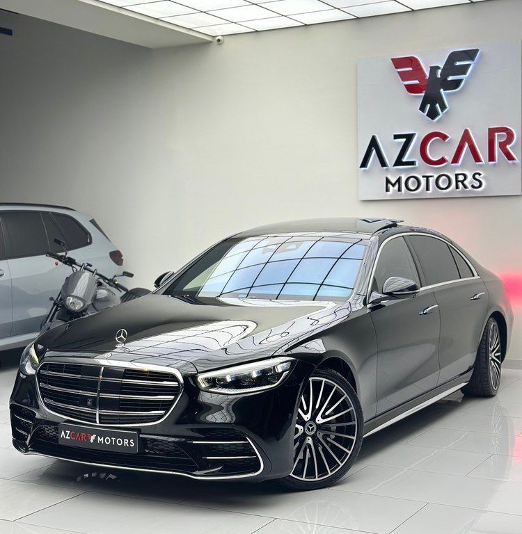 Mercedes S 580 4MATIC, 4.0 L, 2022 il, 58 000 km — Avtomobillər, Bakı (4)