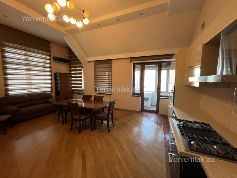 Kirayə 4 otaqlı Bina evi menzil (Yeni tikili), 202 m², Nəsimi rayonu — Mənzil, Bakı (5)