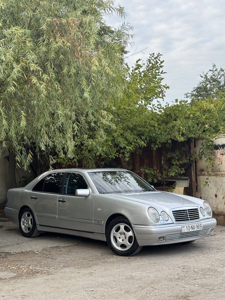 Mercedes E 280, 2.8 L, 1996 il, 117 000 km — Avtomobillər, Bakı (5)