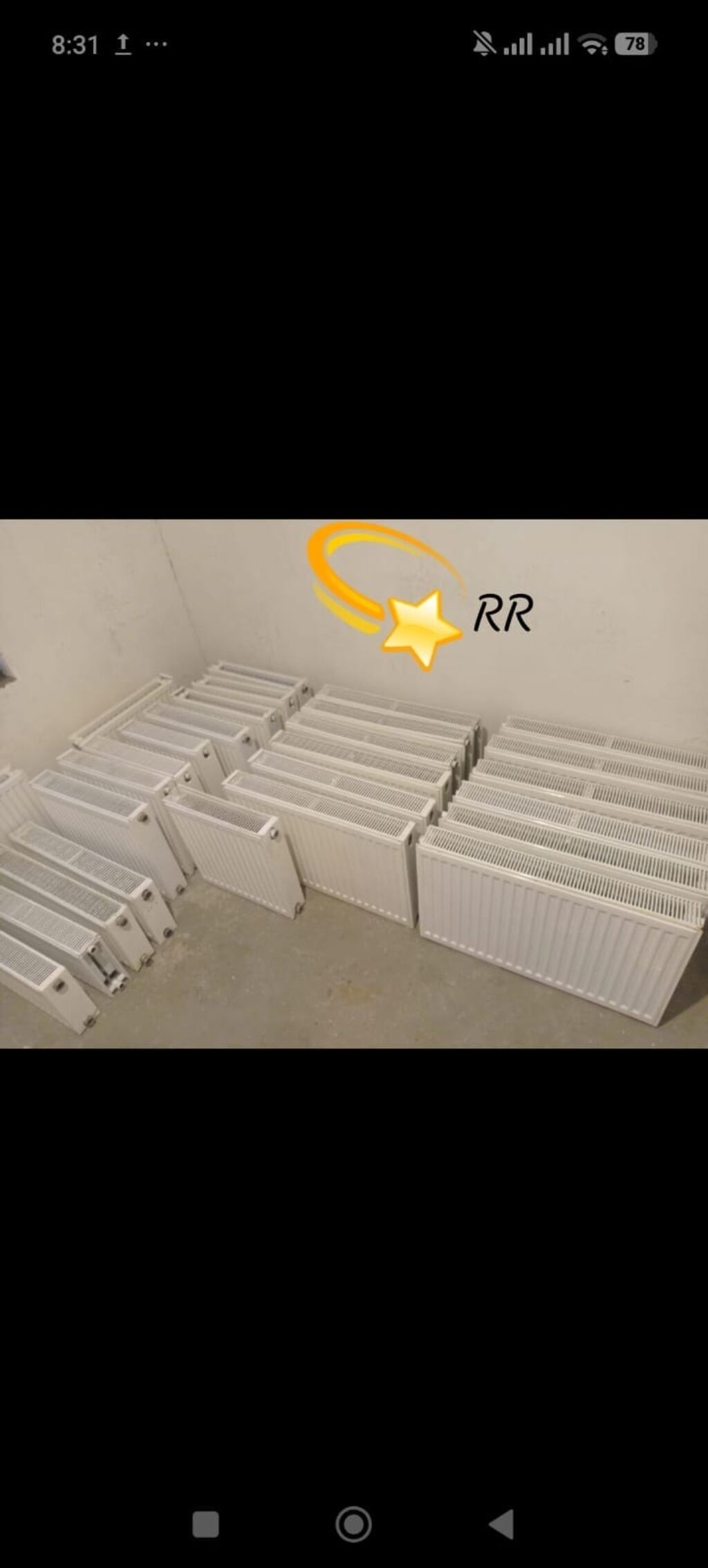 RR Panel radiatorlar satilir tam işlek curuyu pasi yoxdu 50 sm — Radiatorlar, Masazır