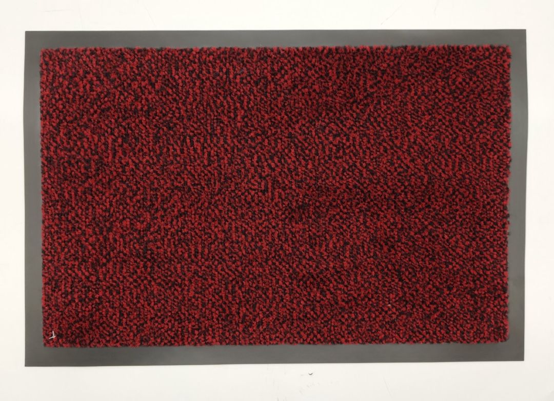 Qapı qabağı üçün ayaqaltı Mars, 40x60 sm, polipropilen, qırmızı — Mallar, Bakı