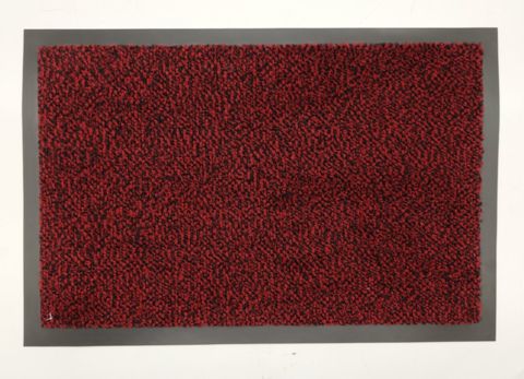 Qapı qabağı üçün ayaqaltı Mars, 40x60 sm, polipropilen, qırmızı — Bakı