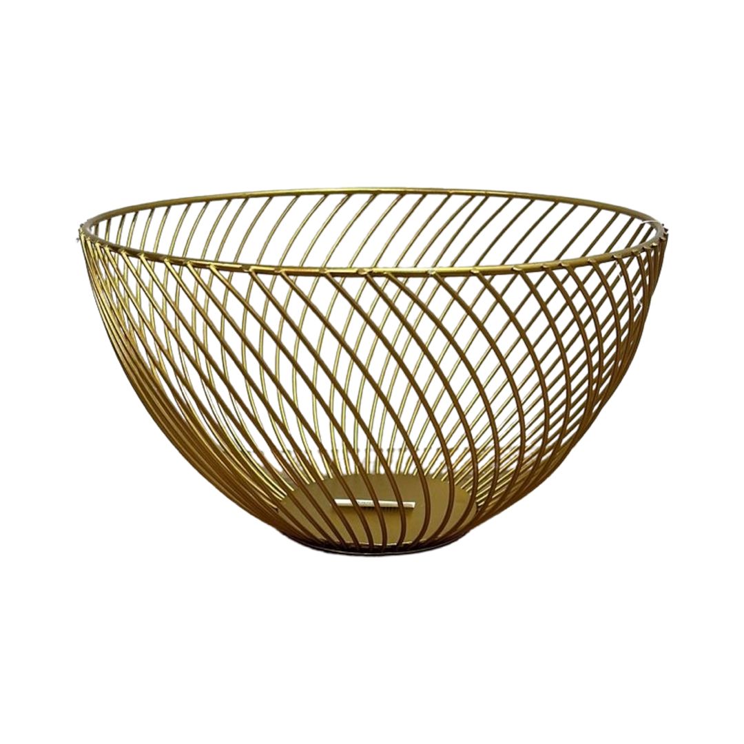 Meyvə qabı CTN54, 24x10 sm, qızılı — Mallar, Bakı