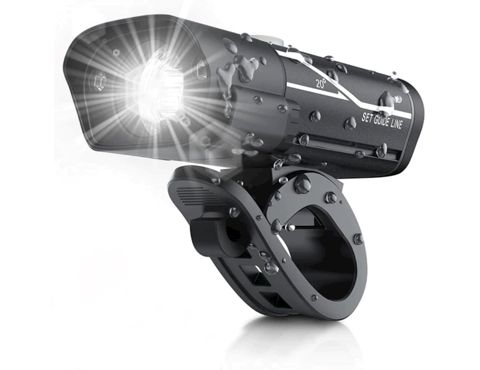 Velosiped fənəri FL-3510, Led, plastik, qara — Bakı