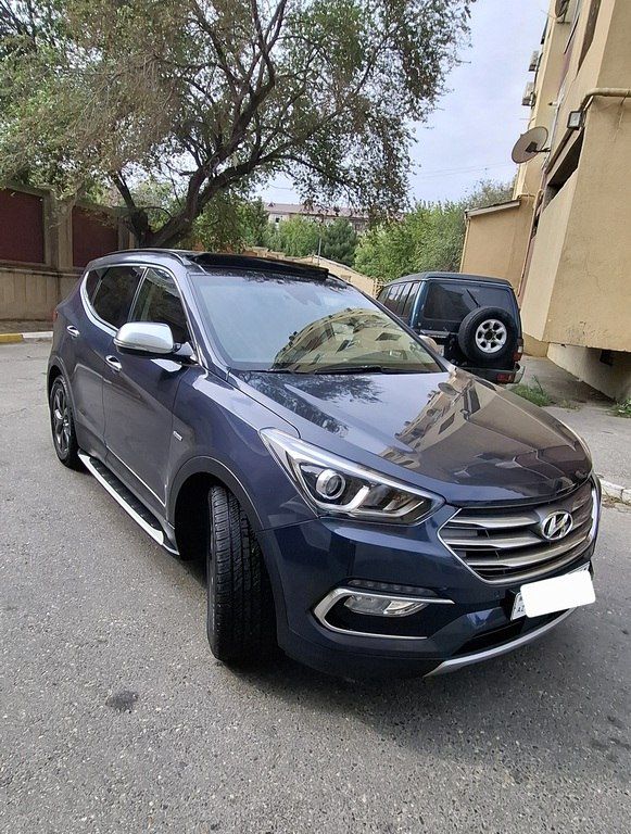 Hyundai Santa Fe, 2.0 L, 2016 il, 157 650 km — Avtomobillər, Sumqayıt (2)