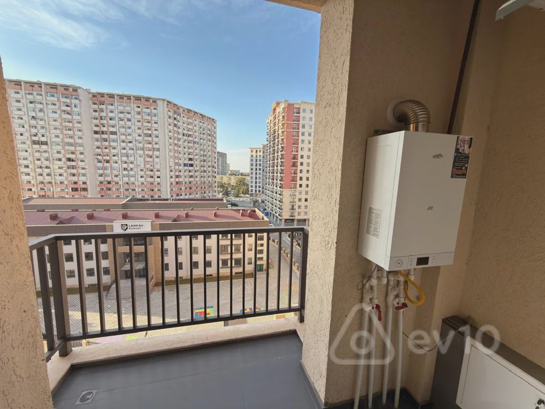 For rent: 2-room apartment (new building), 60 m² — Mənzil, Bakı (10)