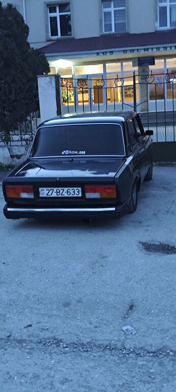 Lada (VAZ) 2107, 1.6 L, 1991 il, 38 785 km 27-BZ-633 — Avtomobillər, Xaçmaz (8)
