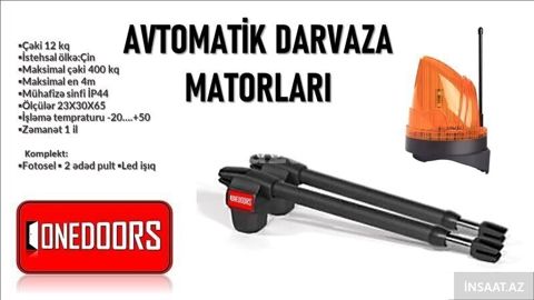 Avtomatik darvaza qollari Onedoors Abacus 4000 — Bakı