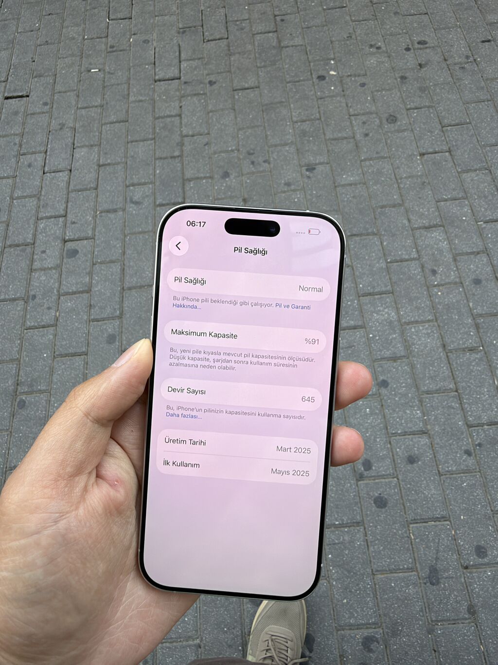 IPhone 16 Pro, 256 GB, White Titanium, Sənədlərlə, Zəmanət — Apple iPhone, Bakı (6)