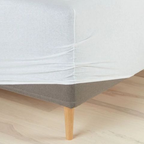 Mələfə rezinli Jysk, 120х200х40 sm, pambıq, ağ — Bakı